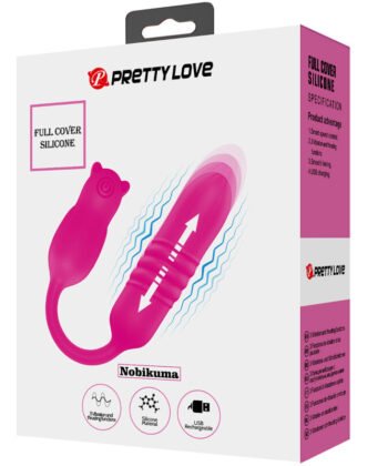 PRETTY LOVE - NOBIKUMA BALA VIBRANTE DE SILICONE ROSA
