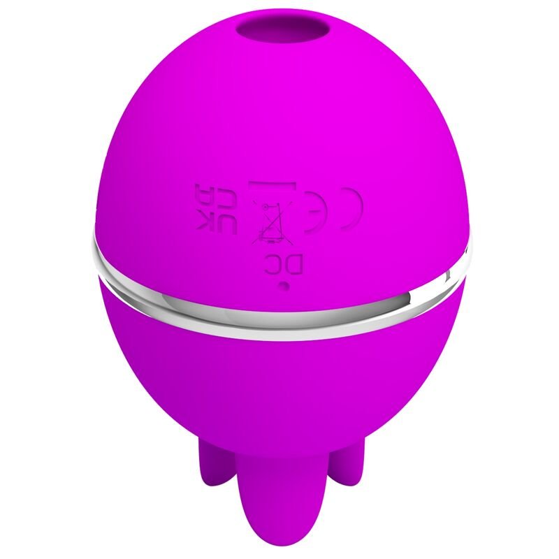 PRETTY LOVE - VIBRADOR DE SILICONE REDONDO ROXO BOLA GEMINI - Image 2