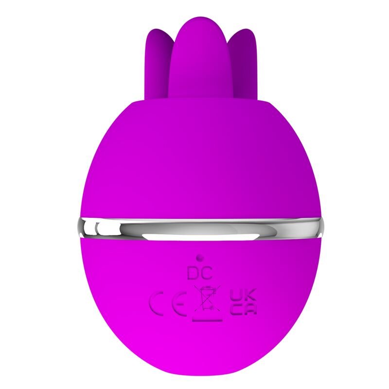 PRETTY LOVE - VIBRADOR DE SILICONE REDONDO ROXO BOLA GEMINI - Image 4