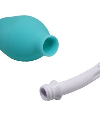 MR PLAY - CHUVEIRO DE BORRACHA ANAL PEAR AZUL - Imagem 4