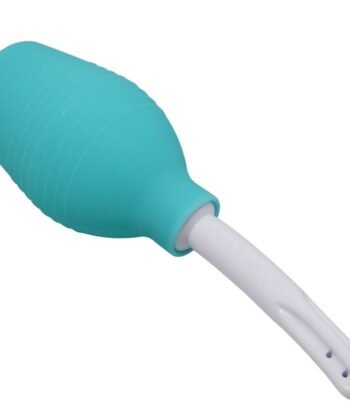 MR PLAY - CHUVEIRO DE BORRACHA ANAL PEAR AZUL