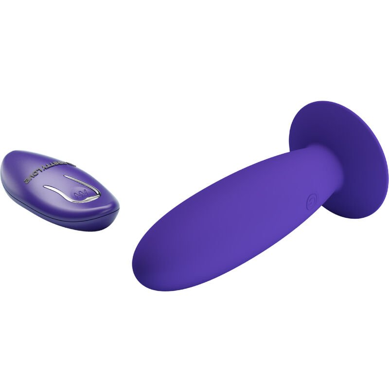 PRETTY LOVE - JUVENTUDE PLUG VIBRADOR ANAL CONTROLE REMOTO VIOLETA - Imagem 5