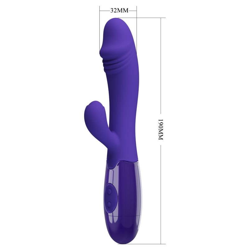 PRETTY LOVE - VIBRADOR SNAPPY YOUTH E ESTIMULADOR DE PONTO G VIOLETA - Imagem 4