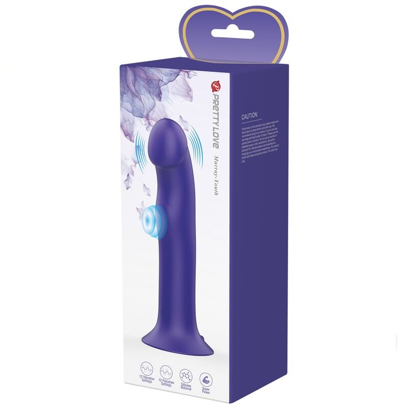PRETTY LOVE - DILDO VIBRATÓRIO MURRAY YOUTH E VIOLETA RECARREGVEL - Image 2
