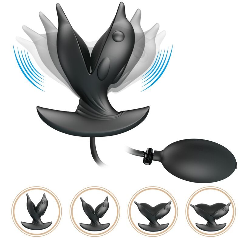 PRETTY LOVE - PLUG ANAL DELFIN INFLVEL E RECARREGVEL - Imagem 2