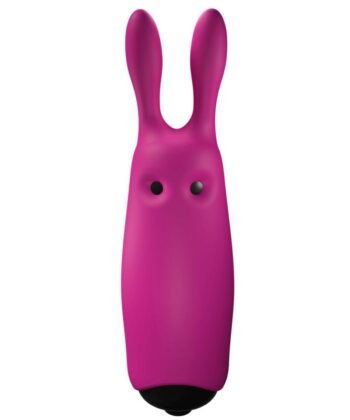 ADRIEN LASTIC - VIBRADOR DE COELHO ROSA DE BOLSO LASTIC