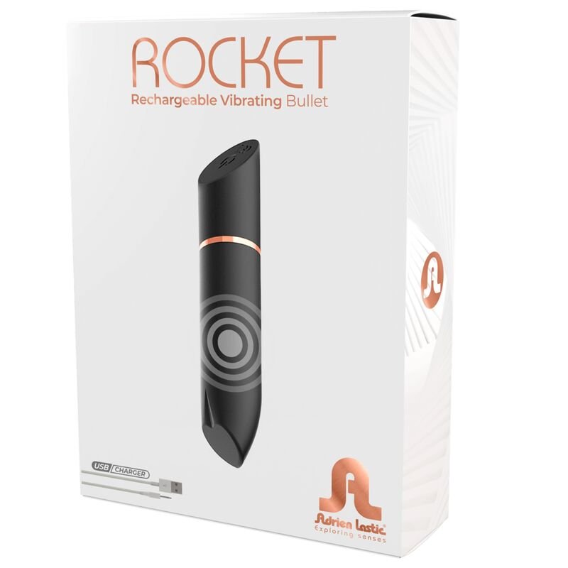 ADRIEN LASTIC - BALA RECARREGÁVEL PRETA ROCKET - Image 3