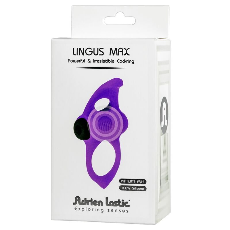 ADRIEN LASTIC - ANEL VIBRADOR LINGUS MAX VIOLETA - Image 2