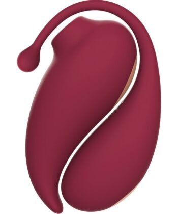 ADRIEN LASTIC - SUCKER DE CLITÓRIS DE INSPIRAÇÃO + OVO VIBRATÓRIO VERMELHO - APLICATIVO GRATUITO