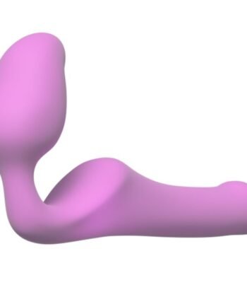 Visão alternativa de ADRIEN LASTIC - QUEENS STRAP-ON FLEXÍVEL ROSA TAMANHO S