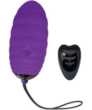 ADRIEN LASTIC - OCEAN BREEZE 2.0 OVO VIBRANTE RECARREGÁVEL CONTROLE REMOTO VIOLETA