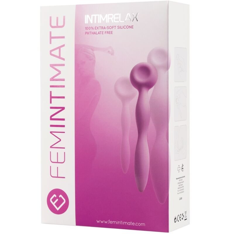 FEMINTIMATE - INTIMRELAX CONJUNTO 3 DILATADORES VAGINAIS - Imagem 5