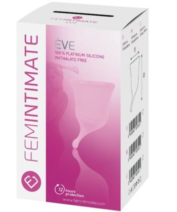 Visão alternativa de FEMINTIMATE - EVE NOVO COPO MENSTRUAL DE SILICONE - TAMANHO S