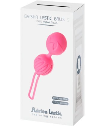 Visão alternativa de ADRIEN LASTIC - BOLAS DE SILICONE GEISHA LASTIC TAMANHO S ROSA