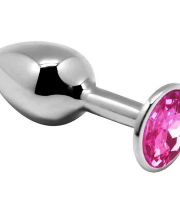 ALIVE - MINI PLUG PRAZER ANAL METAL ROSA TAMANHO M