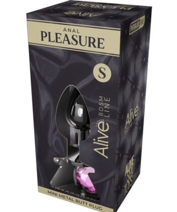 Alternative view of ALIVE - MINI PLUG PRAZER ANAL METAL ROSA TAMANHO S