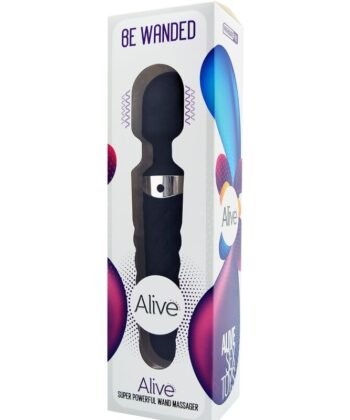 Visão alternativa de ALIVE - BE WANDED VIBRADOR MASSAGER PRETO