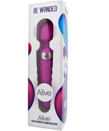 Visão alternativa de ALIVE - BE WANDED VIBRADOR MASSAGER ROXO