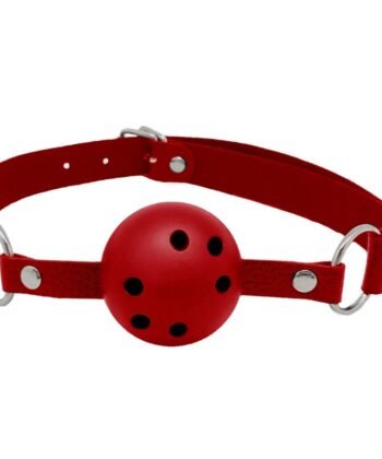 ALIVE - DISCRETION GAG RESPIRÁVEL VERMELHO