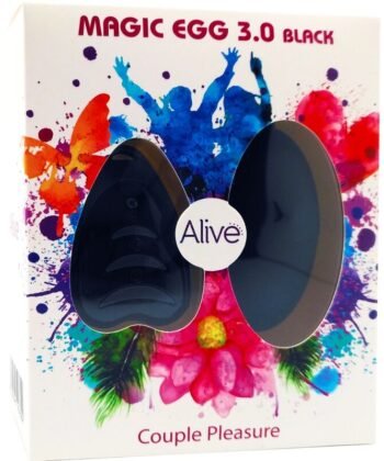 Alternative view of ALIVE - MAGIC EGG 3.0 VIBRANDO OVO CONTROLE REMOTO PRETO