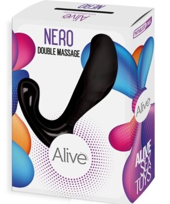 Alternative view of ALIVE - NERO DUPLO MASSAGER ANAL E PROSTÁTICO