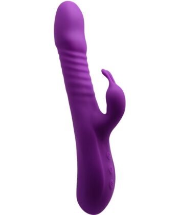 ALIVE - ROMAX VIBRADOR COELHO SILICONE VIOLETA