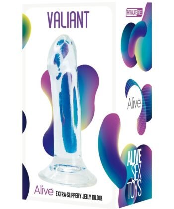 Visão alternativa de ALIVE - PÊNIS REALÍSTICO VALIANT TRANSPARENTE 16 CM