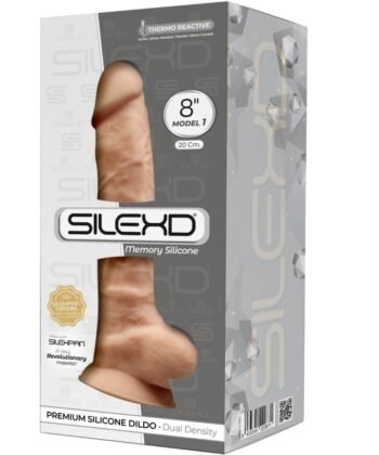 Visão alternativa de SILEXD - MODELO 1 PÉNIS REALISTA PREMIUM SILEXPAN SILICONE 20 CM
