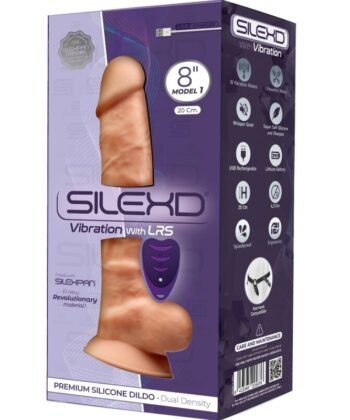 Alternative view of SILEXD - MODELO 1 VIBRADOR DE PÊNIS REALÍSTICO SILICONE PREMIUM SILEXPAN CONTROLE REMOTO 20 CM