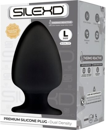Alternative view of SILEXD - MODELO 1 PLUG ANAL PREMIUM SILEXPAN SILICONE PREMIUM TERMOREATIVO TAMANHO L