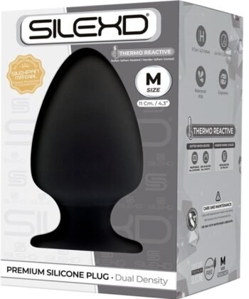Alternative view of SILEXD - MODELO 1 PLUG ANAL PREMIUM SILEXPAN SILICONE PREMIUM TERMOREATIVO TAMANHO M