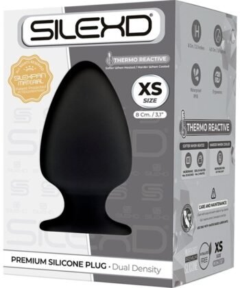 Alternative view of SILEXD - MODELO 1 PLUG ANAL PREMIUM SILEXPAN SILICONE PREMIUM TERMOREATIVO TAMANHO XS