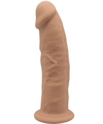 SILEXD - MODELO 2 PÊNIS REALÍSTICO PREMIUM SILEXPAN SILICONE CARAMELO 19 CM