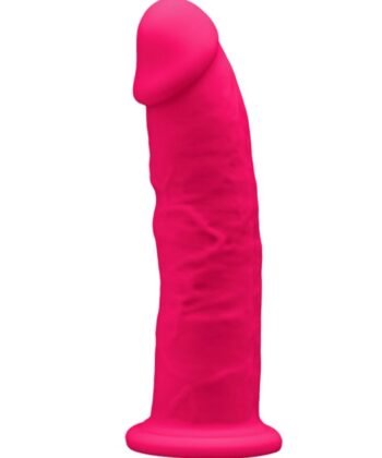 SILEXD - MODELO 2 PÊNIS REALÍSTICO PREMIUM SILEXPAN SILICONE FÚCSIA 15 CM