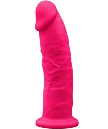 SILEXD - MODELO 2 PÊNIS REALISTA PREMIUM SILEXPAN SILICONE FÚCSIA 23 CM