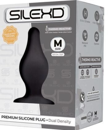 Alternative view of SILEXD - MODELO 2 PLUG ANAL PREMIUM SILEXPAN SILICONE PREMIUM TERMOREATIVO TAMANHO M