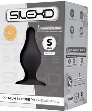 Alternative view of SILEXD - MODELO 2 PLUG ANAL PREMIUM SILEXPAN SILICONE PREMIUM TERMOREATIVO TAMANHO S
