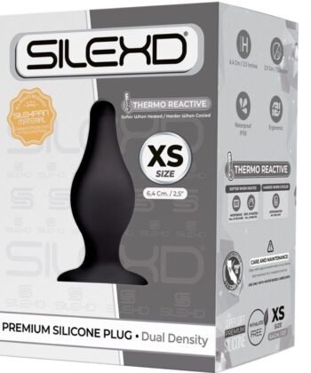 Alternative view of SILEXD - MODELO 2 PLUG ANAL PREMIUM SILEXPAN SILICONE PREMIUM TERMOREATIVO TAMANHO XS