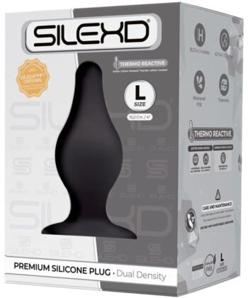 Alternative view of SILEXD - MODELO 2 PLUG ANAL PREMIUM SILEXPAN SILICONE PREMIUM TERMOREATIVO TAMANHO L