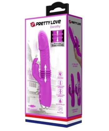Alternative view of PRETTY LOVE - VIBRADOR DE COELHO RECARREGVEL DOROTHY ROXO
