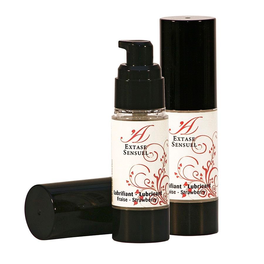 EXTASE SENSUAL - LUBRIFICANTE MORANGO 30 ML - Imagem 2