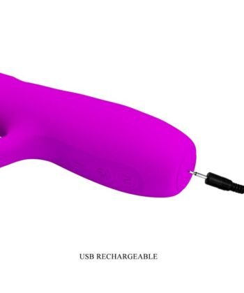 Alternative view of PRETTY LOVE - VIBRADOR DE COELHO RECARREGVEL MELANIE ROXO