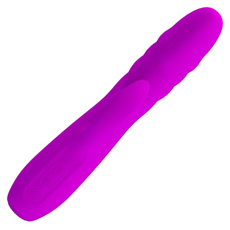PRETTY LOVE - VIBRADOR DE COELHO RECARREGVEL MELANIE ROXO - Imagem 4