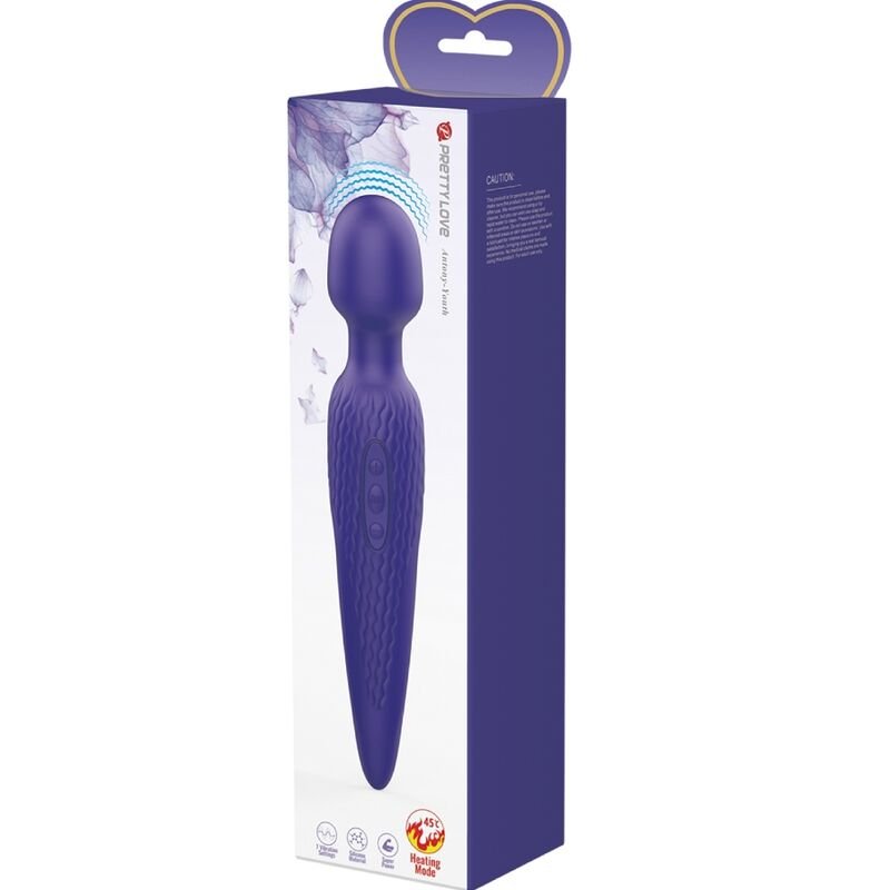 PRETTY LOVE - ANTONY YOUTH WAND VIBRADOR VIOLETA EFEITO DE CALOR - Image 5