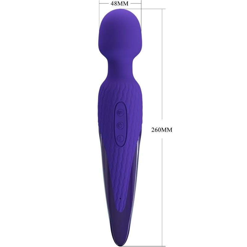 PRETTY LOVE - ANTONY YOUTH WAND VIBRADOR VIOLETA EFEITO DE CALOR - Image 3