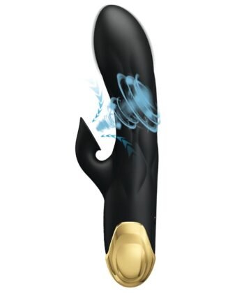Alternative view of PRETTY LOVE - VIBRADOR DE LUXO Banhado A OURO RECARREGVEL PRETO