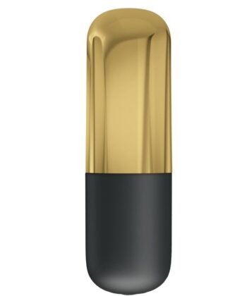 PRETTY LOVE - VIBRADOR BALA RECARREGVEL DOURADO