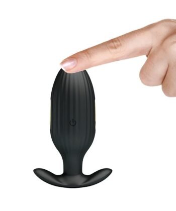 PRETTY LOVE - VIBRADOR RECARREGÁVEL ANAL KELLY PLUG PRETO - Image 5