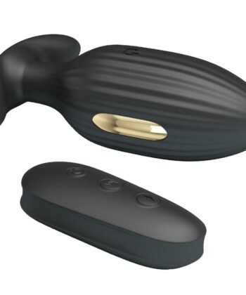 PRETTY LOVE - VIBRADOR RECARREGÁVEL ANAL KELLY PLUG PRETO - Image 4