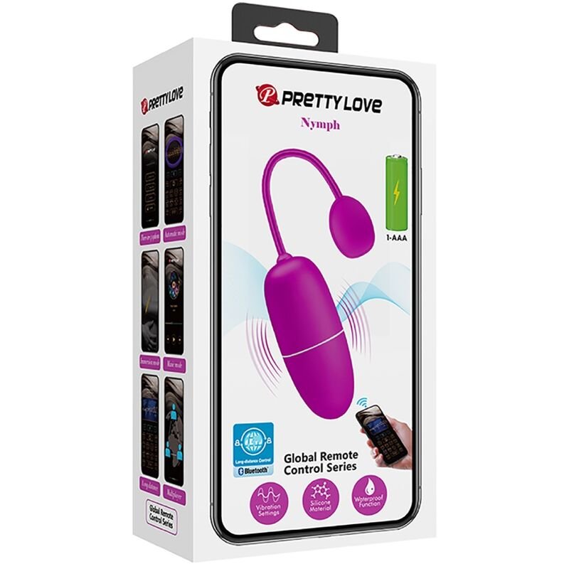 PRETTY LOVE - OVO VIBRANTE NINFA APP CONTROLADO ROXO - Image 2
